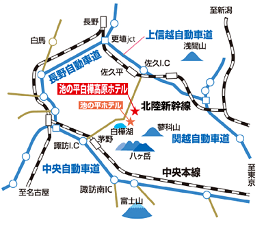 アクセスマップ