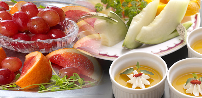 デザートも自由に